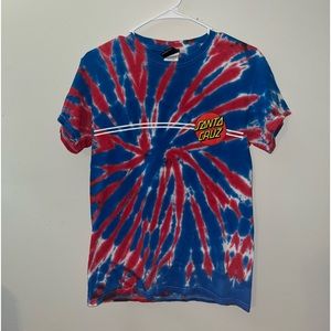 Men's Vintage Santa Cruz Skatebaords Short Sleeve T-Shirt - Size Small